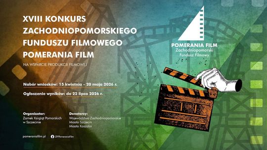 9 projektów wspartych w XVIII Konkursie ZFF Pomerania Film