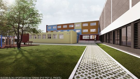 BERGER Bau wybuduje blok sportowy na terenie Szkoły Podstawowej nr 97 we Wrocławiu