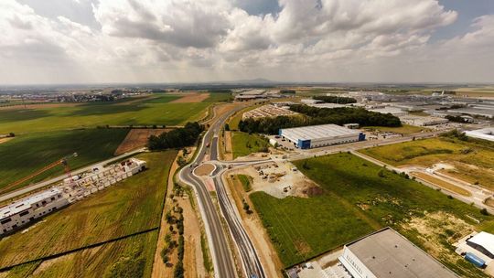 BERGER Bau zakończył kluczową inwestycję drogową  w rejonie TSSE Podstrefa Wrocław-Kobierzyce