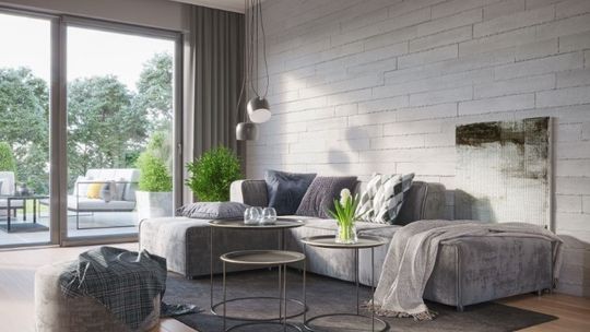 Beton wkracza na salony