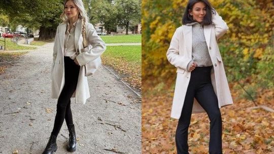 Beżowy płaszcz: jesienno-zimowy klasyk na każdą okazję