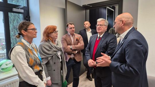 Bronisław Komorowski na konferencji o transformacji energetycznej na pograniczu Polsko – Niemieckim