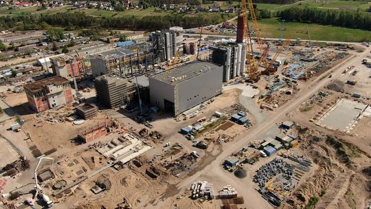 Budowa bloków gazowo – parowych przy Elektrowni Dolna Odra wchodzi  w kolejny etap