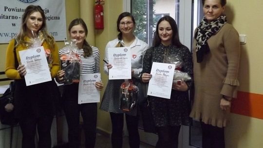 „Być młodym w dobie AIDS…”  – finał X edycja Powiatowego Konkursu Wiedzy 