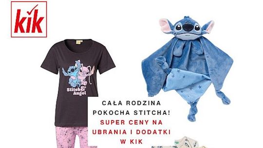 Cała rodzina pokocha Stitcha! Super ceny na ubrania i dodatki w KiK