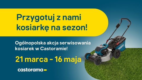 Castorama uruchamia ekspresowy serwis kosiarek – Twój sprzęt gotowy na wiosnę w 30 minut! Bez zapisów i bez czekania Castorama uruchamia ekspresowy serwis kosiarek – Twój sprzęt gotowy na wiosnę w 30 minut! Bez zapisów i bez czekania
