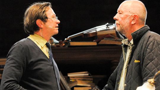 Cyrwus i Dąbrowski w „Wariacjach enigmatycznych” na Zamku