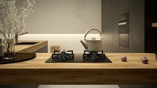 Czarne wnętrza w kuchni – trend z charakterem