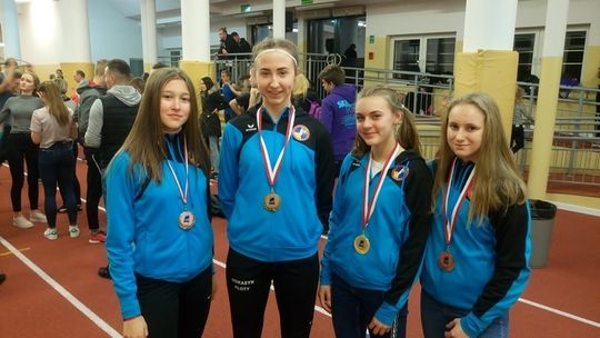 Cztery medale Halowych Mistrzostw Województwa