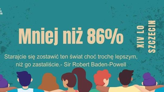 Czy czujesz się samotny, mimo że otaczają Cię ludzie? Projekt "MNIEJ NIŻ 86%" - odwaga zmiany