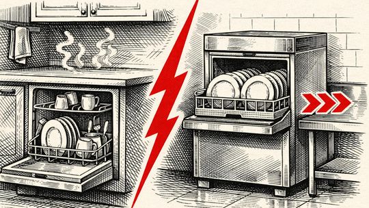Czy Naprawdę Potrzebujesz Zmywarki Przemysłowej? Test dla Małych Lokali