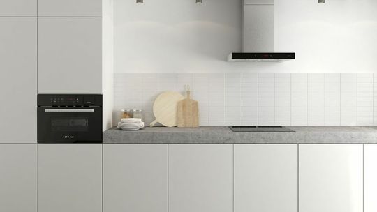 Czy płytę gazową bez płomieni można umieścić nad zmywarką?