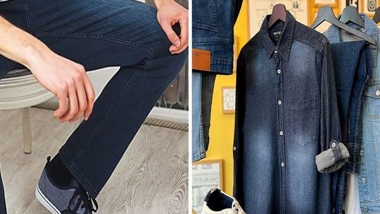 Denim w męskich stylizacjach