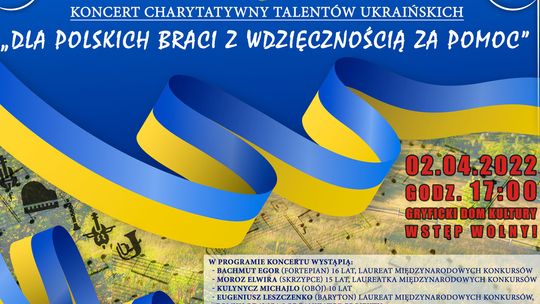 „Dla polskich braci z wdzięcznością za pomoc” - koncert w GDK