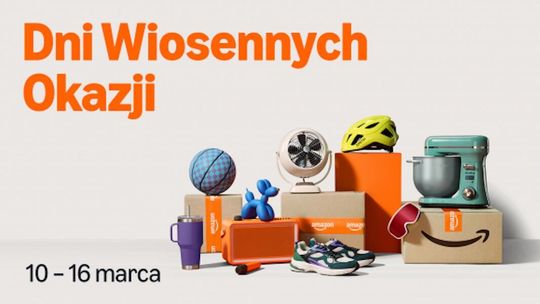 Dni Wiosennych Okazji w sklepie Amazon.pl - setki tysięcy produktów w atrakcyjnych cenach i dodatkowe korzyści od 10 do 16 marca
