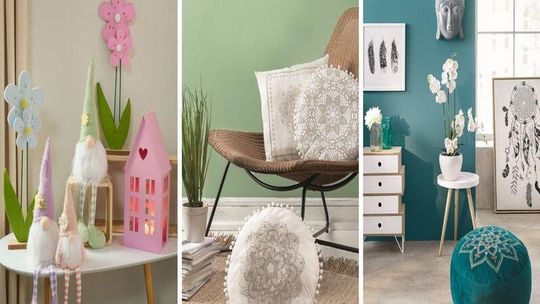 - dobieranie dodatków do koloru ścian.