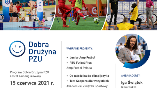 Dobra Drużyna PZU: Rusza nabór wniosków!