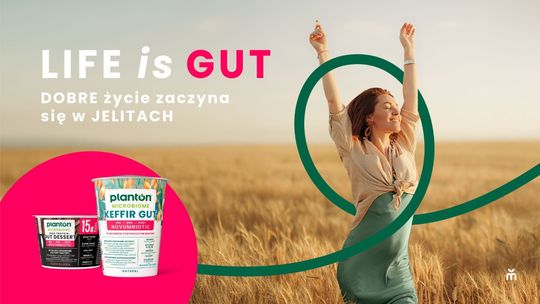 Dobre życie zaczyna się w jelitach