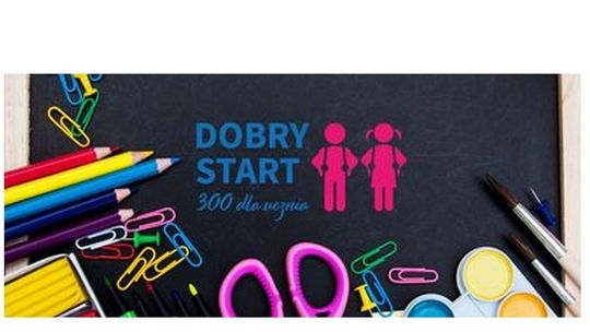 „Dobry Start" – już 1,3 mln przyznanych świadczeń dla uczniów 