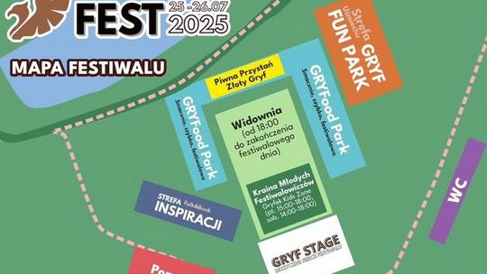 Dokładnie ZA TYDZIEŃ startuje GRYF MUSIC FEST 2025 – czyli Dni Gryfic w zupełnie nowej, festiwalowej odsłonie!