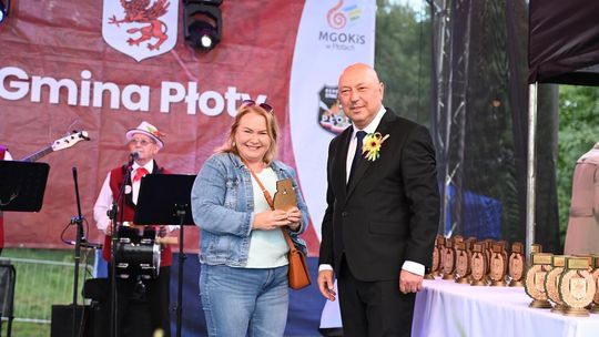Dożynki Gminne w Słudwii. Mieszkańcy gminy Płoty wspólnie podziękowali za tegoroczne plony
