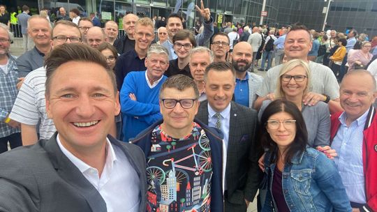 Działacze i sympatycy z Pomorza Zachodniego byli tam  Platforma Obywatelska w Radomiu