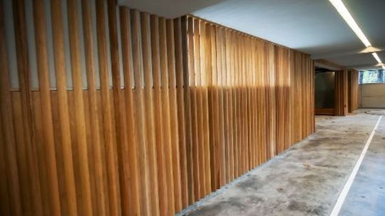 Elewacja ażurowa - designerska fasada z drewna