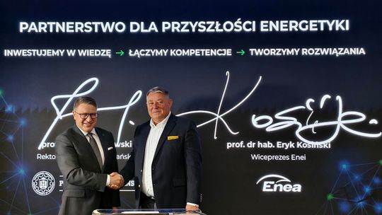 Enea i Politechnika Poznańska łączą siły, by rozwijać transformację energetyczną Polski