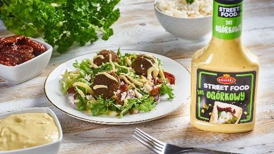 Falafele z sosem Ogórkowym od Roleski 