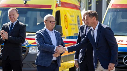 Flota WSPR wzbogacona o nowe ambulanse