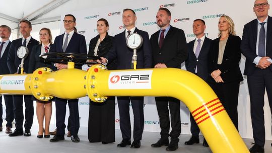 GAZ-SYSTEM zakończył budowę gazociągu Baltic Pipe