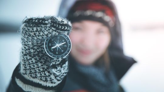 Geocaching na Mazurach zimą ? zabawa dla całej rodziny