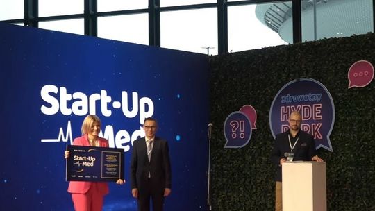 GiveAndGetHelp.com z nagrodą publiczności w prestiżowym konkursie innowacji medycznych Start-Up Med 2024!