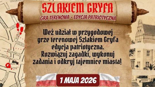 Gra terenowa Szlakiem Gryfa - Regulamin i Karta Zgłoszenia Gra terenowa Szlakiem Gryfa - Regulamin i Karta Zgłoszenia
