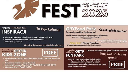 GRYF MUSIC FEST 2025 – wielkie święto muzyki, kultury i radości!