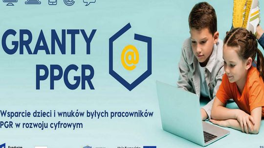 Gryfice: Komputery dla dzieci i wnuków byłych pracowników PGR