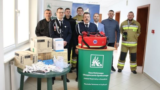 Gryfice: KRUS wspiera strażaków z OSP