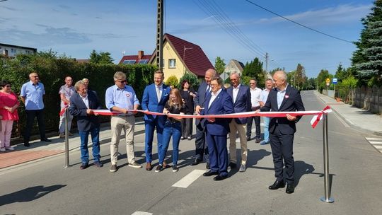 Gryfice: "Przebudowa drogi gminnej ul. Pomorska" – uroczyste otwarcie