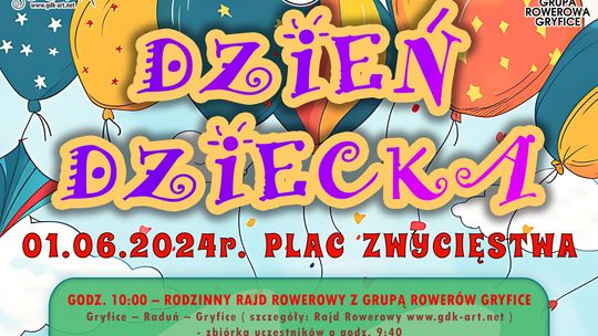 Gryficki Dom Kultury, Grupa Rowerów Górskich Gryfice oraz Gmina Gryfice zapraszają