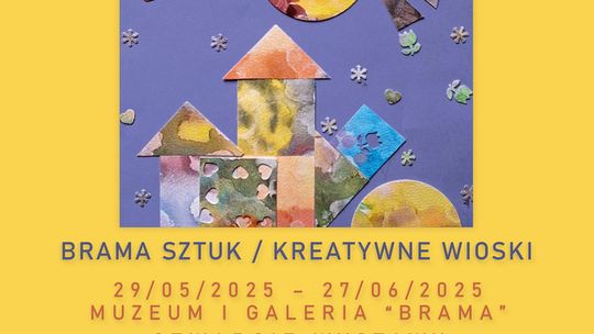 Gryficki Dom Kultury zaprasza na wystawę „Twórczość Dziecięca – Brama Sztuk / Kreatywne Wioski”.