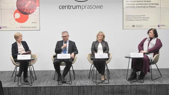 Hematolodzy: krew jest lekiem, którego będziemy potrzebować więcej. Nie da się go wyprodukować