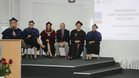 Inauguracja roku akademickiego w Wydziale ZPSB w Gryficach