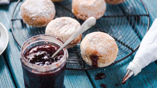 Jajko - sekret udanego pączka