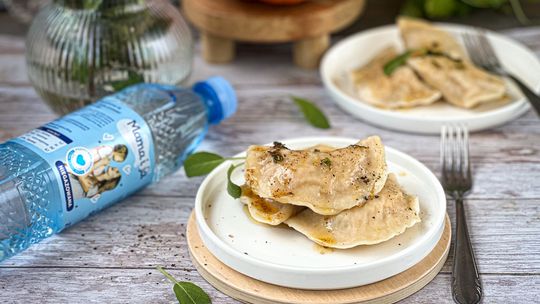 Jesienne pierożki z dynią