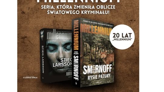 Karin Smirnoff,   Rysie pazury  - Kontynuacja  bestsellerowej  trylogii „Millennium”