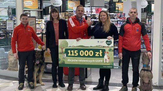 Klienci Maxi Zoo zebrali 230 tys. zł dla zwierzęcych bohaterów