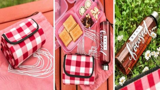 Koc, kosz ze smakołykami i dobry nastrój.  Pakujemy się na piknik!