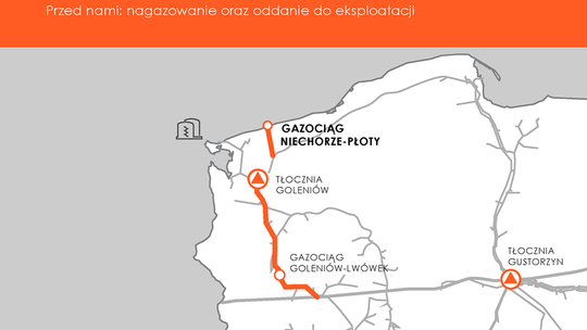 Kolejny lądowy odcinek Baltic Pipe po odbiorze technicznym