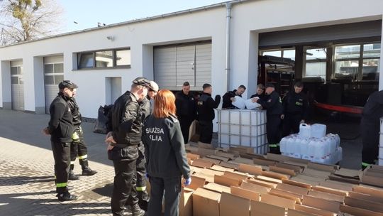 Kolejny nielegalny alkohol przerobiony na środki odkażające 