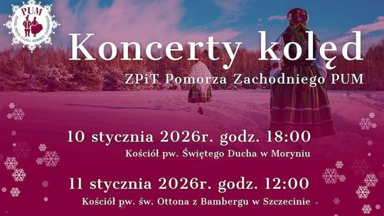 Koncerty kolęd jedynego na Pomorzu Zachodnim uniwersyteckiego zespołu ludowego